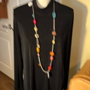 Chico’s necklace, costume jewelry